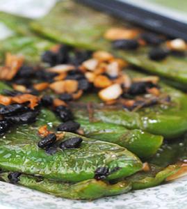 豆鼓虎皮青椒的做法 豆鼓虎皮青椒的做法