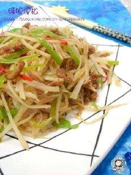 土豆炒肉丝的做法 土豆炒肉丝的做法