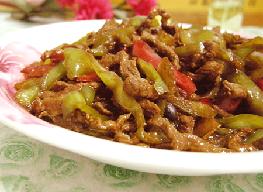 青椒豆瓣牛肉丝的做法 青椒豆瓣牛肉丝的做法