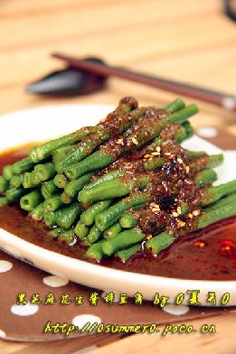 麻酱拌豆角的做法 麻酱拌豆角的做法