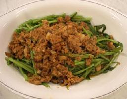 香菇肉燥拌鲜蔬的做法 香菇肉燥拌鲜蔬的做法