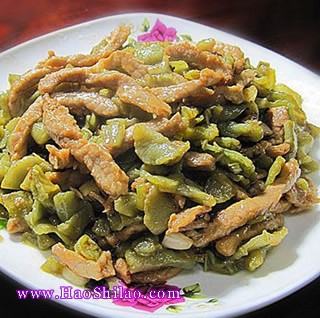 肉丝炒窝笋干的做法 肉丝炒窝笋干的做法