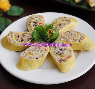 年夜饭菜谱:八宝榨菜卷的做法 年夜饭菜谱:八宝榨菜卷的做法