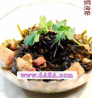 家常焖海带的做法 家常焖海带的做法