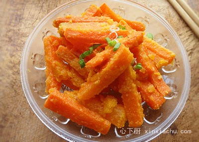 金沙胡萝卜的做法 金沙胡萝卜的做法