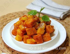 素菜咕咾豆腐的做法 素菜咕咾豆腐的做法