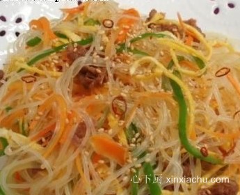 韩式拌粉丝的做法 韩式拌粉丝的做法